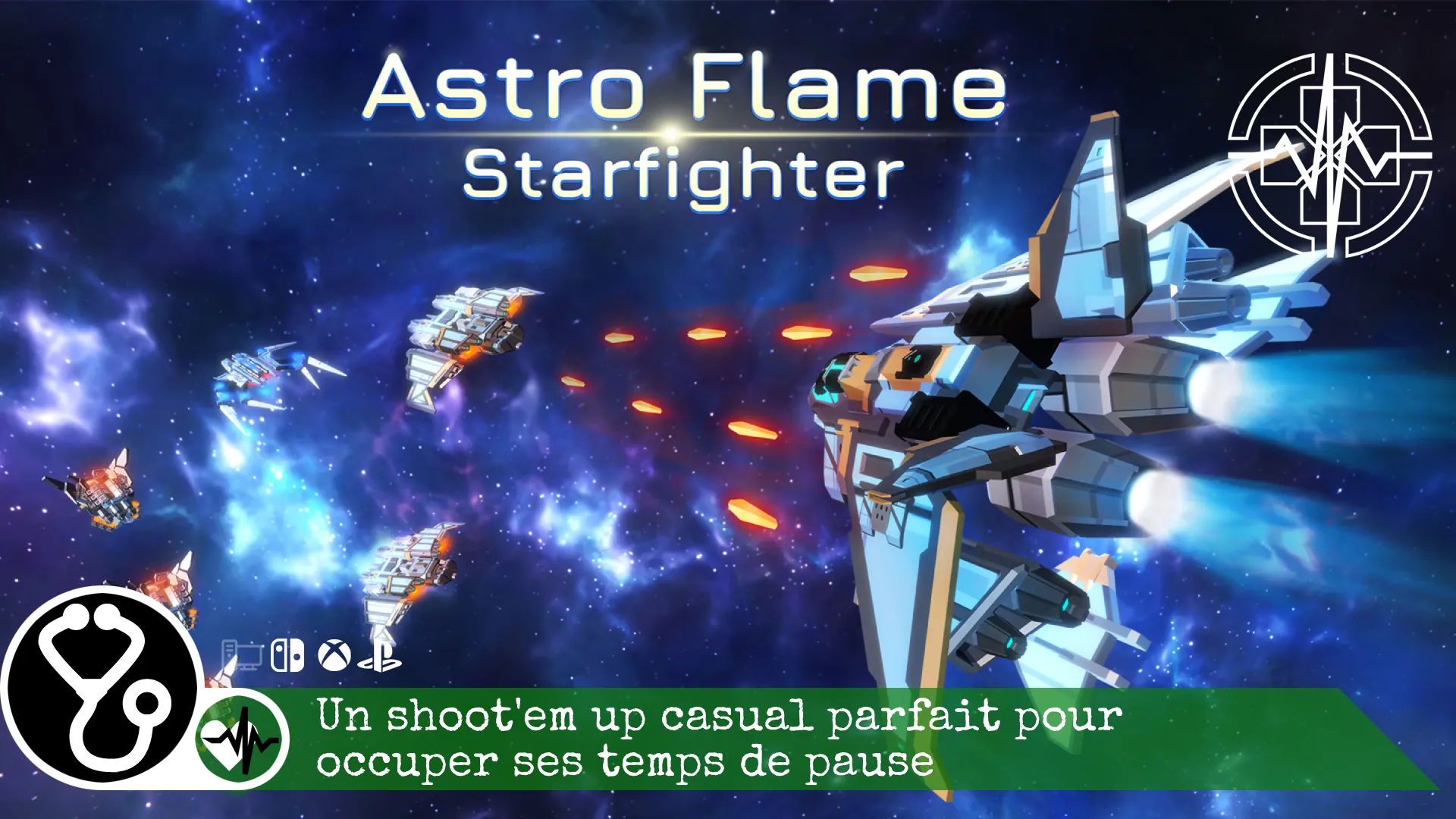 Astro Flame Starfighter – Un shoot’em up pour les pilotes du dimanche