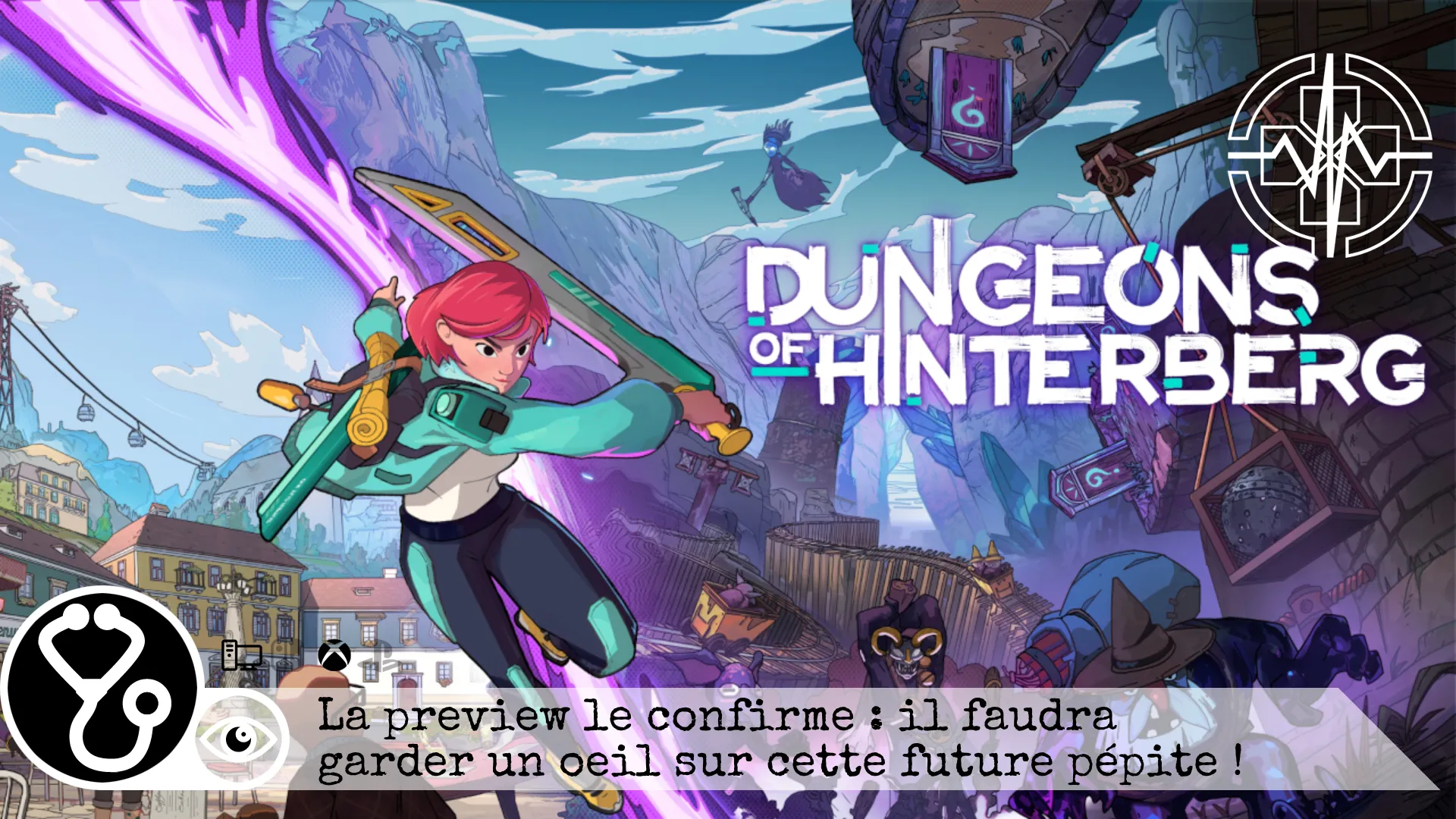 Dungeons of Hinterberg – Il faudra garder un œil sur cette future pépite !