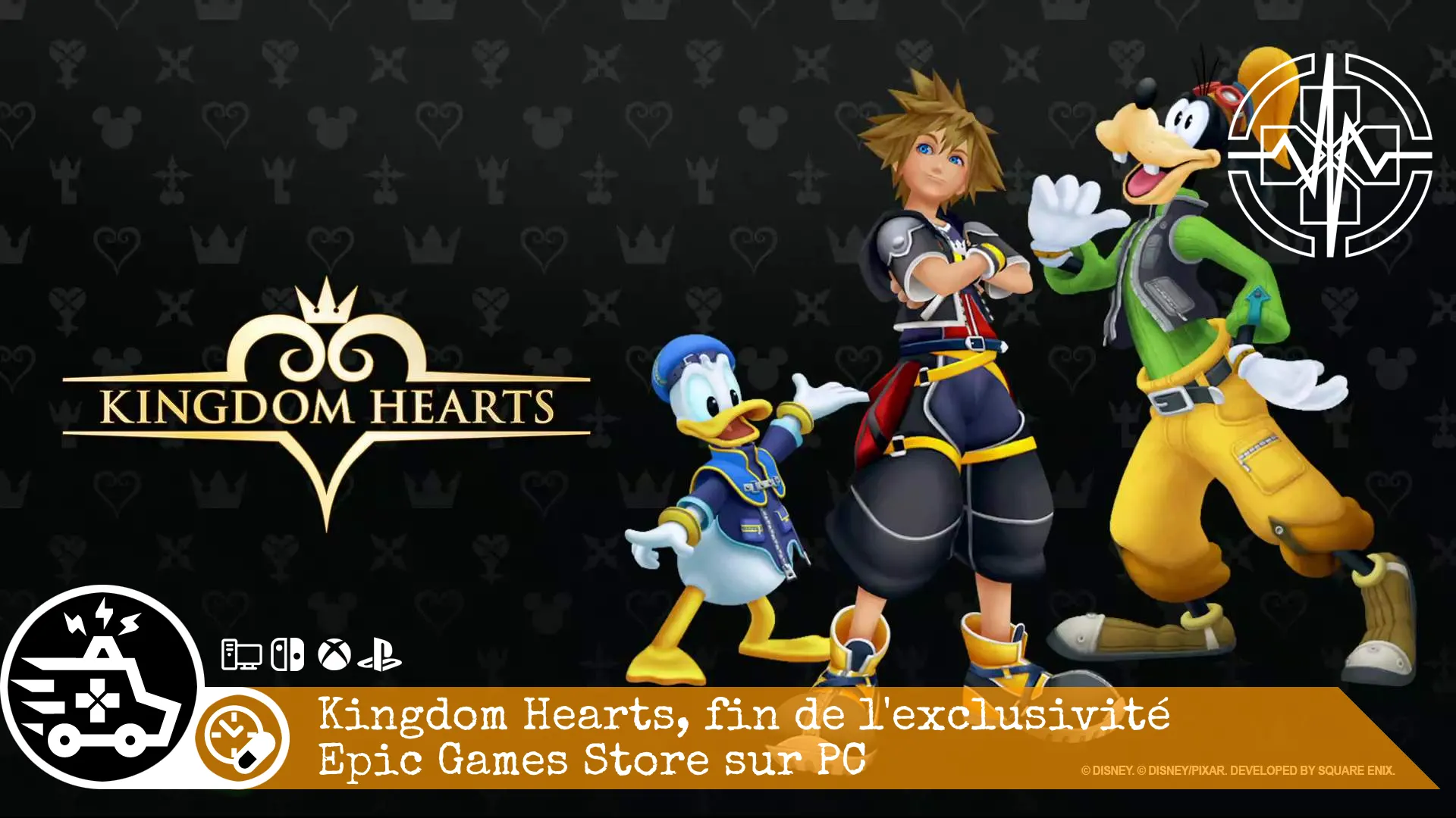 Kingdom Hearts, fin de l’exclusivité Epic Games Store sur PC