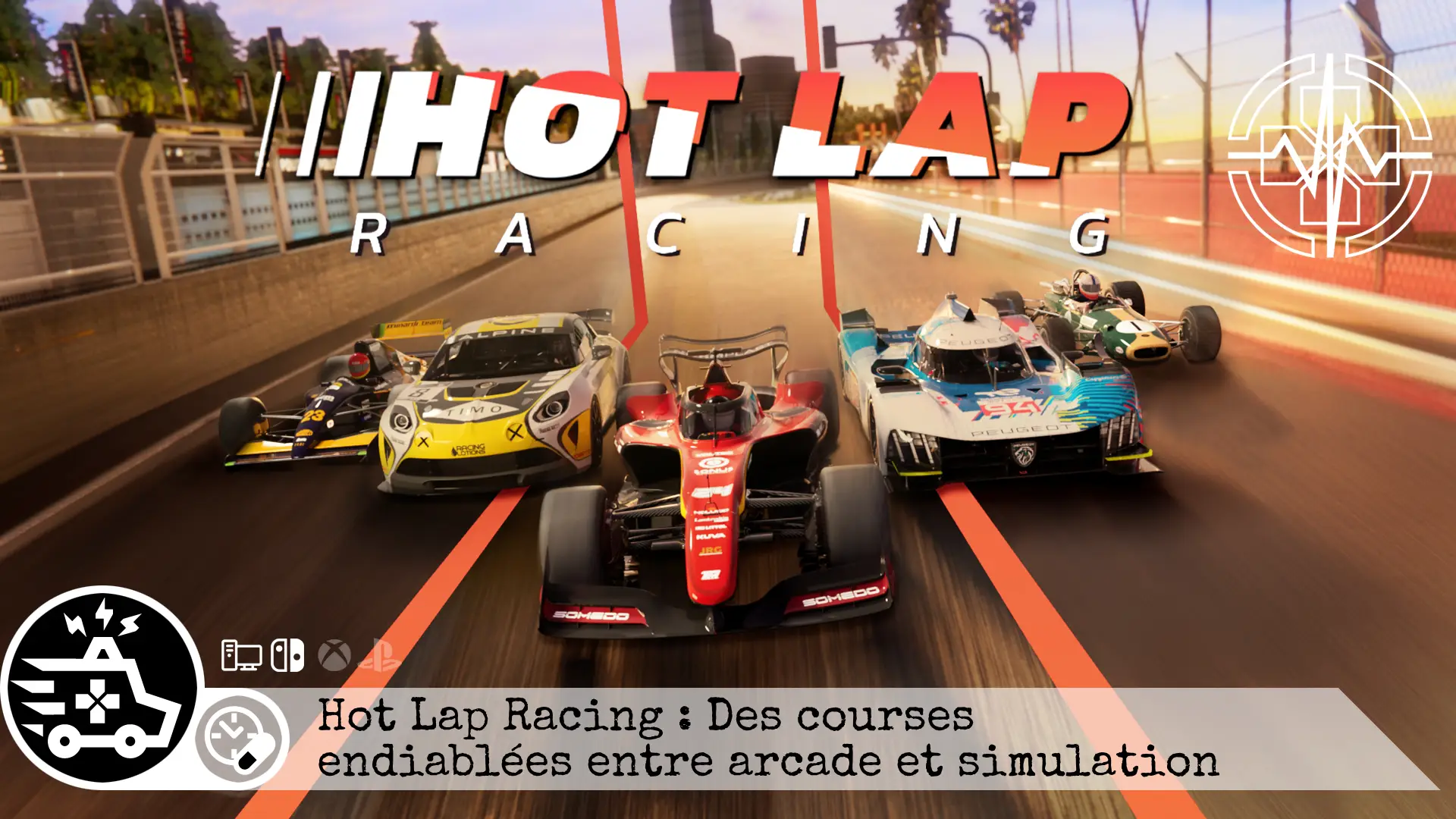 Hot Lap Racing : Des courses endiablées entre arcade et simulation