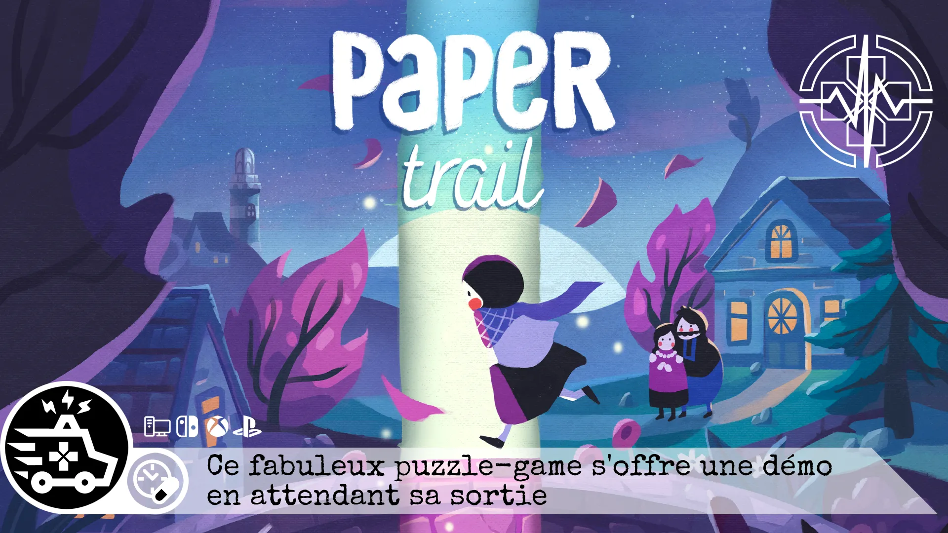 Paper Trail – Ce fabuleux puzzle-game s’offre une démo en attendant sa sortie