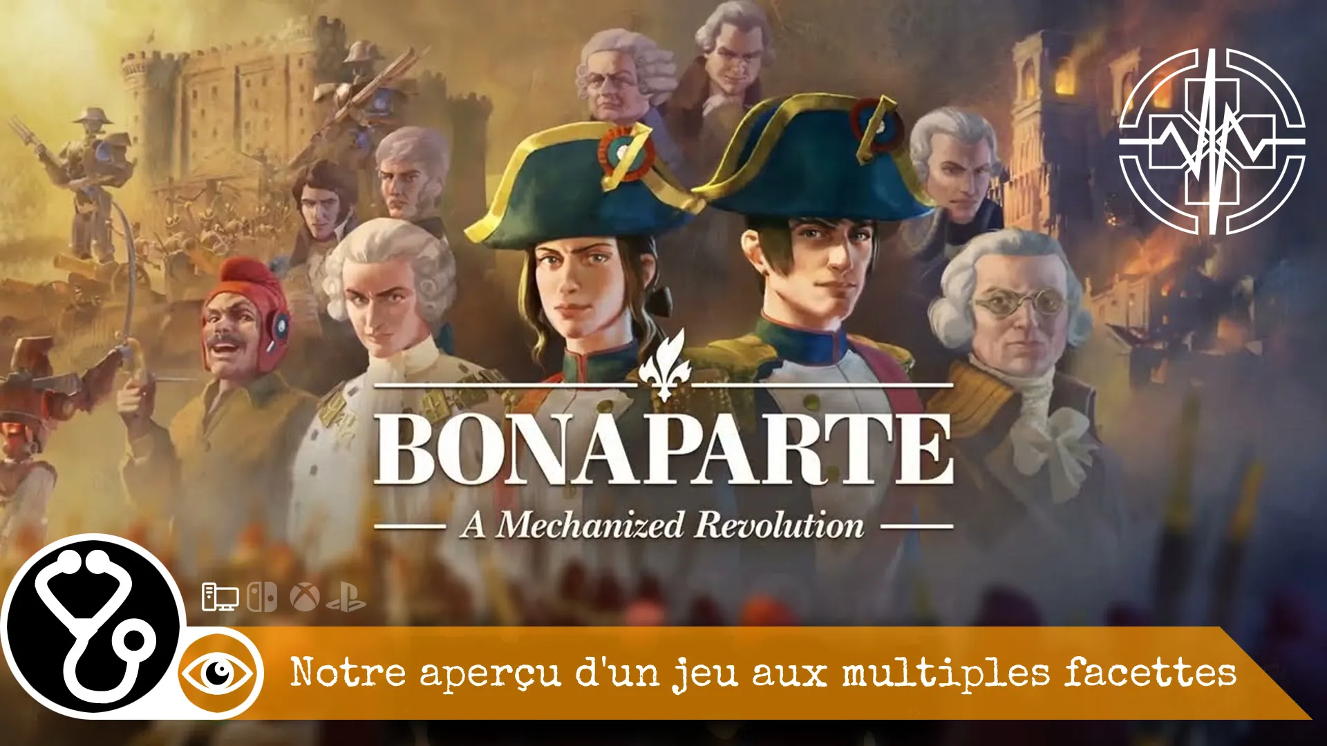 Bonaparte – A Mechanized Revolution – Notre aperçu d’un jeu aux multiples facettes