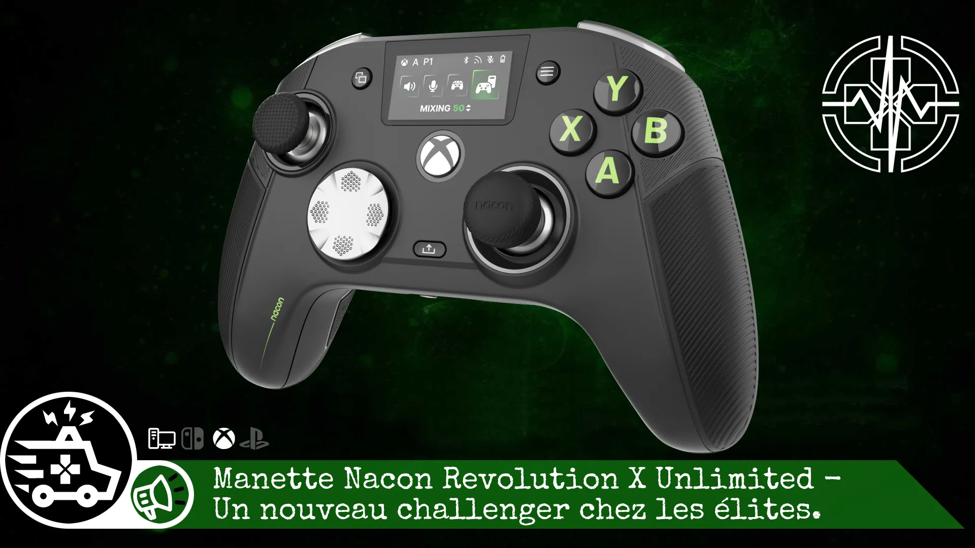 Manette Nacon Revolution X Unlimited – Un nouveau challenger chez les élites