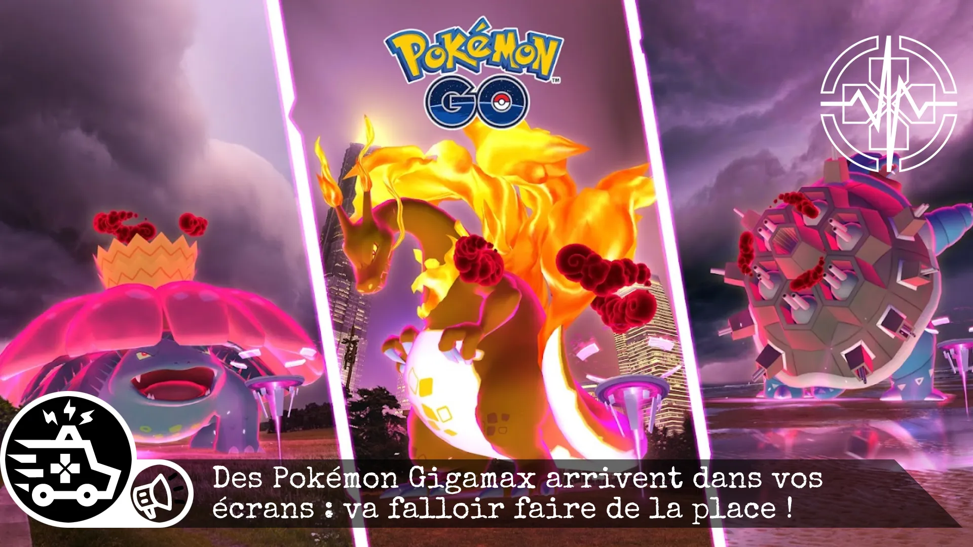 Des Pokémon Gigamax arrivent dans vos écrans : va falloir faire de la place !