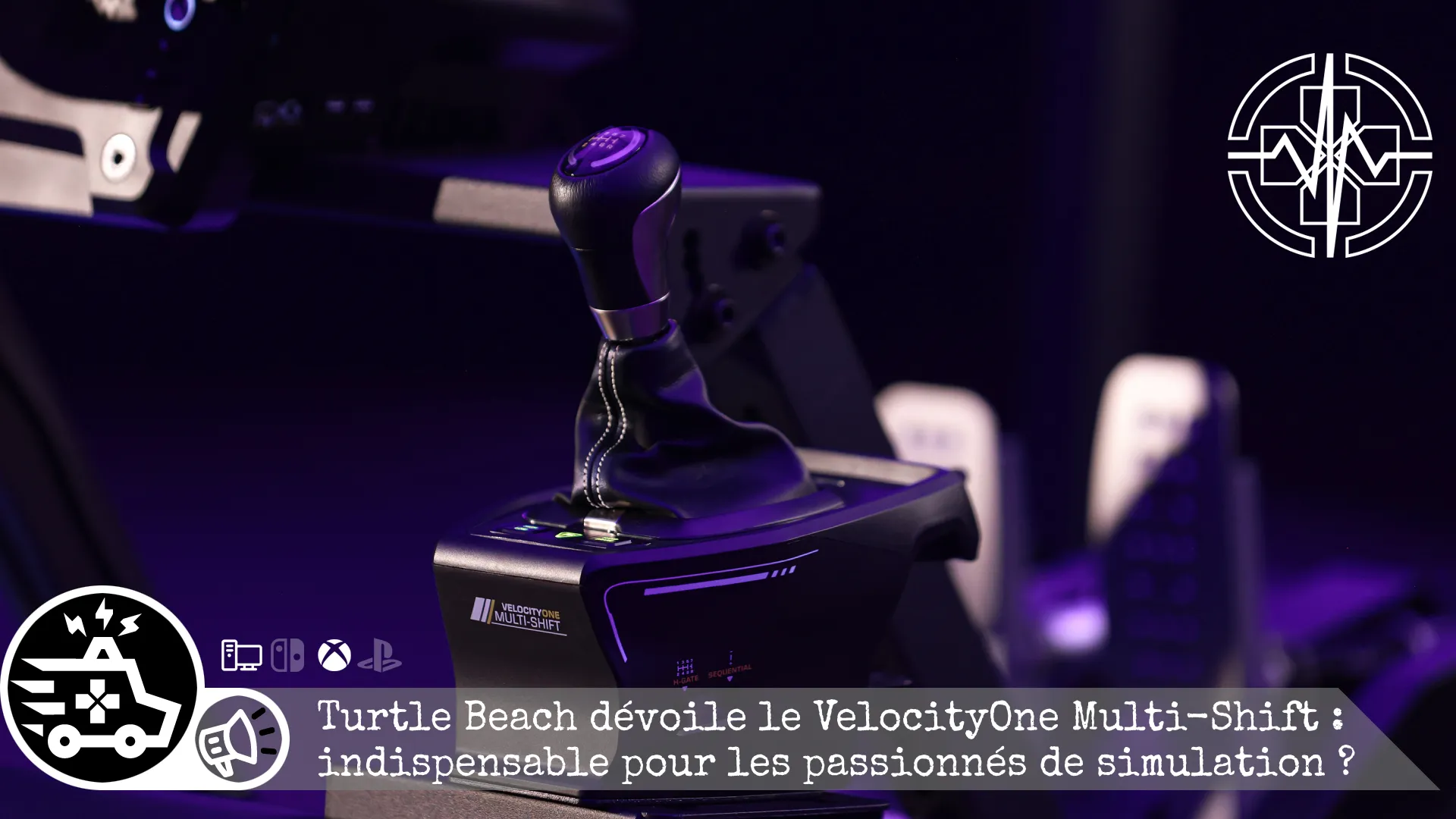 Turtle Beach dévoile le VelocityOne Multi-Shift : indispensable pour les passionnés de simulation ?