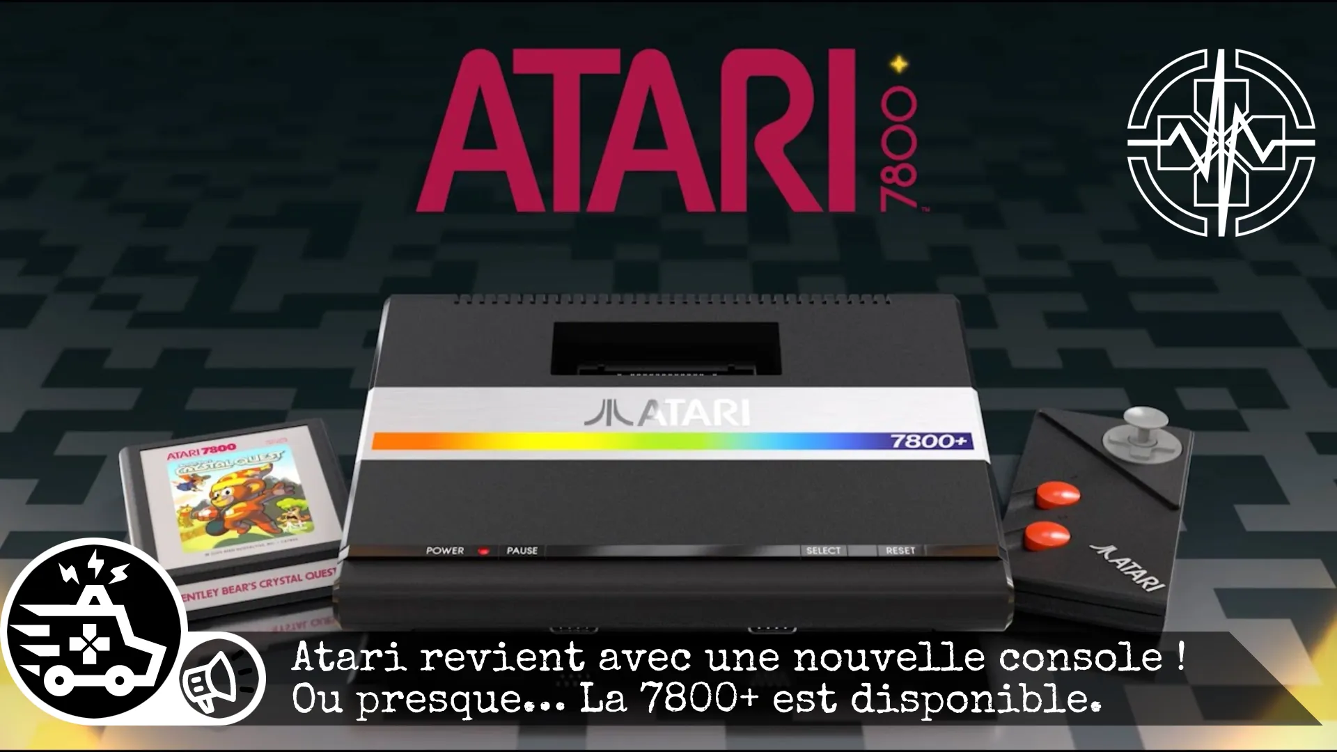 Atari revient avec une nouvelle console ! Ou presque… La 7800+ est disponible.