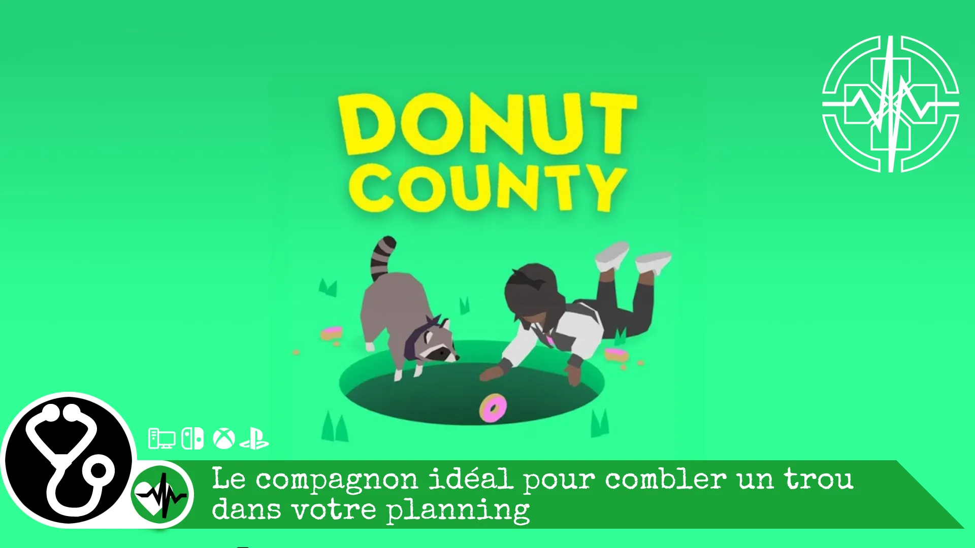 Donut County – Le compagnon idéal pour combler un trou dans votre planning