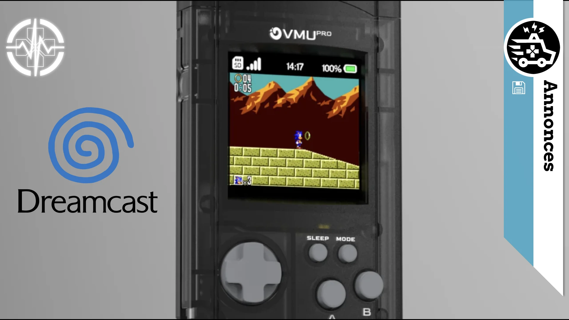 VMU Pro, le retour de l’accessoire Dreamcast culte !